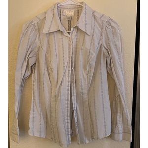 Ann Taylor Loft Petite Button Down
